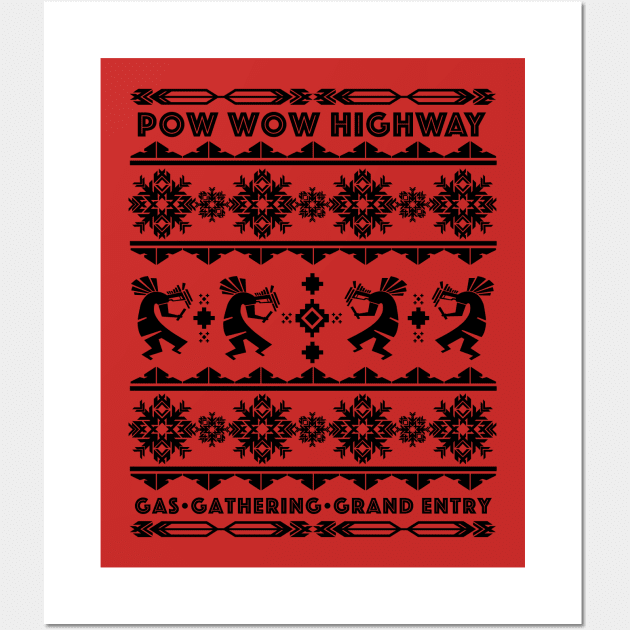 POW WOW HIGH WAY WINTER Wall Art by Shawn 